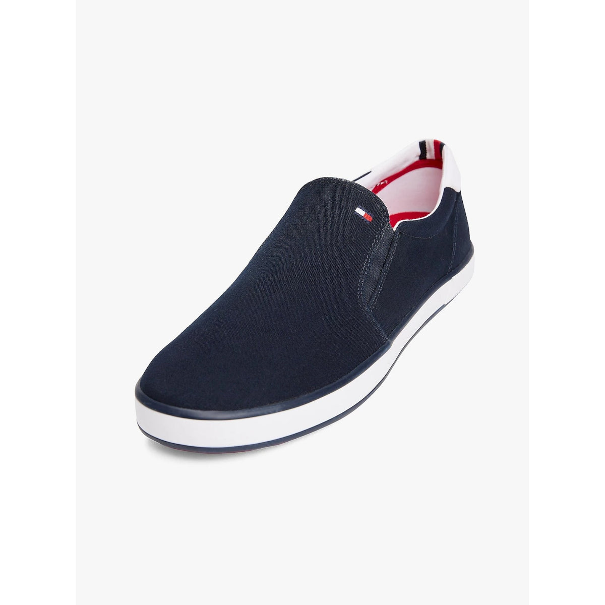 Sneakers senza lacci con logo in rilievo
