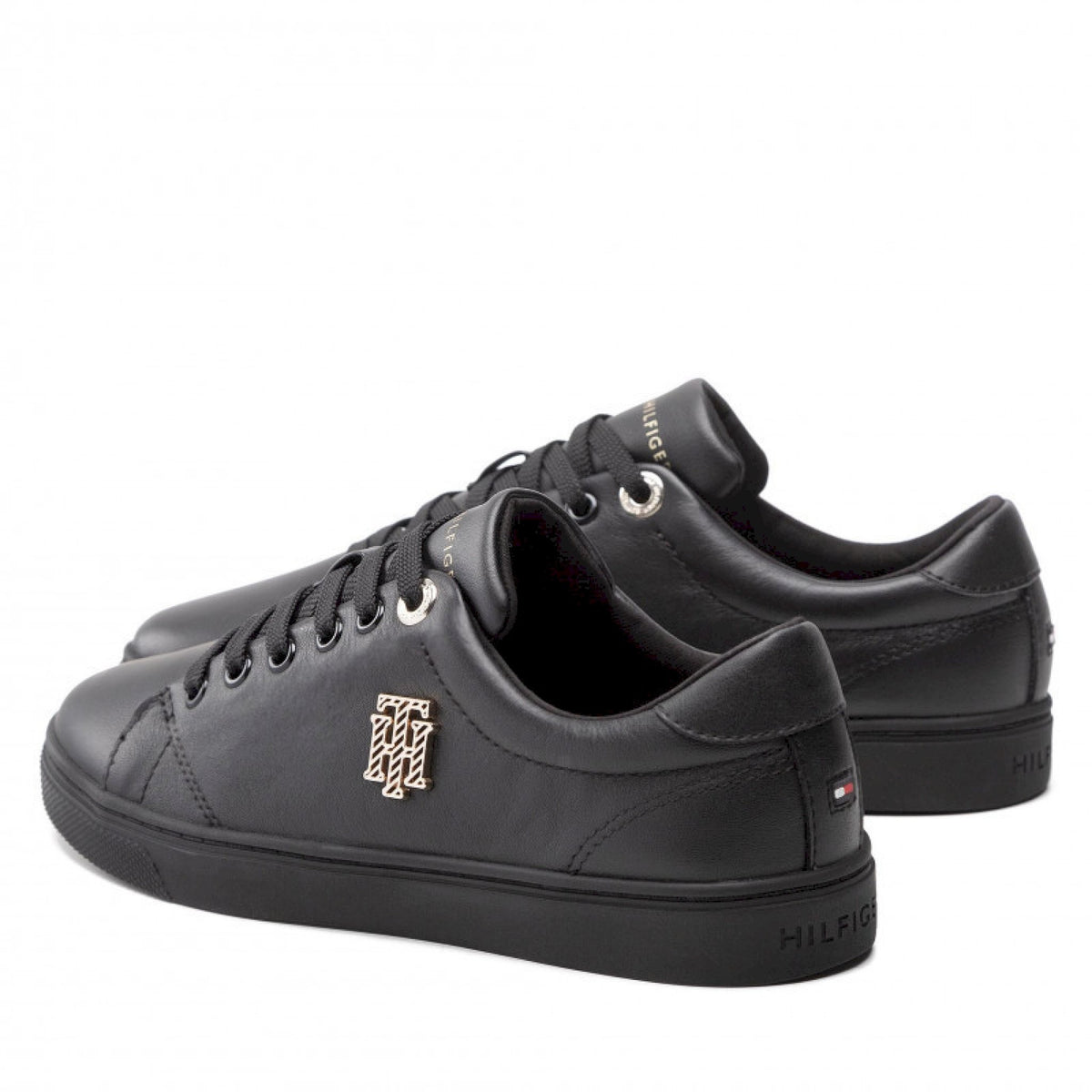 Th hardware logo cupsole sneaker