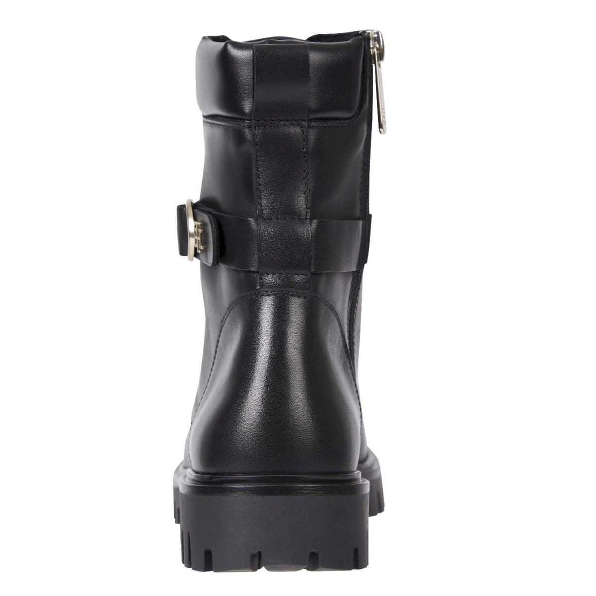 Buckle lace up boot