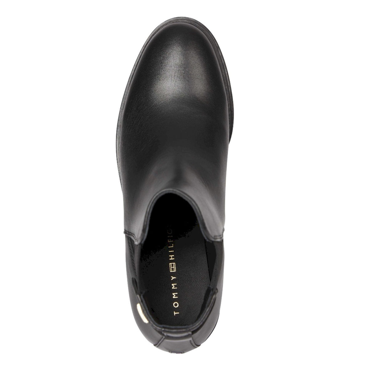 Th leather flat boot