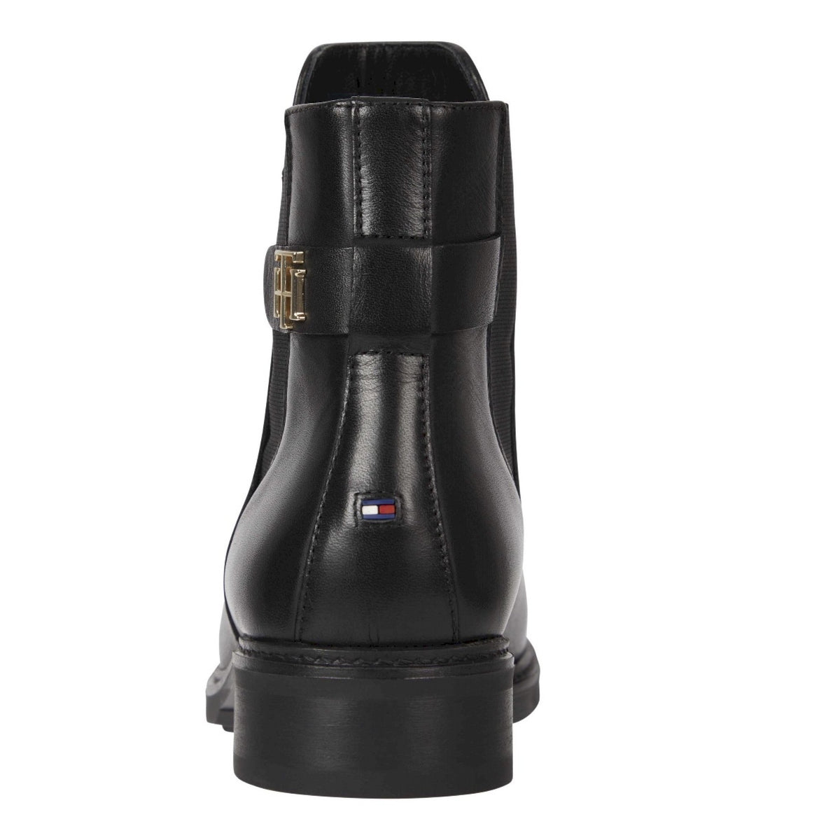 Th leather flat boot