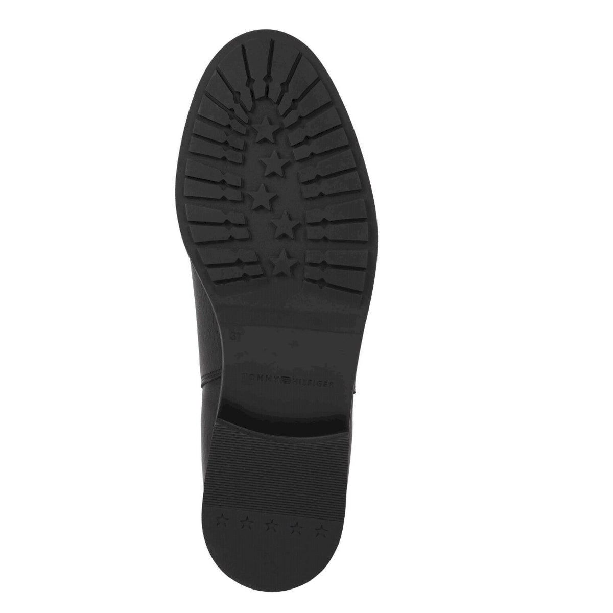 Th leather flat boot
