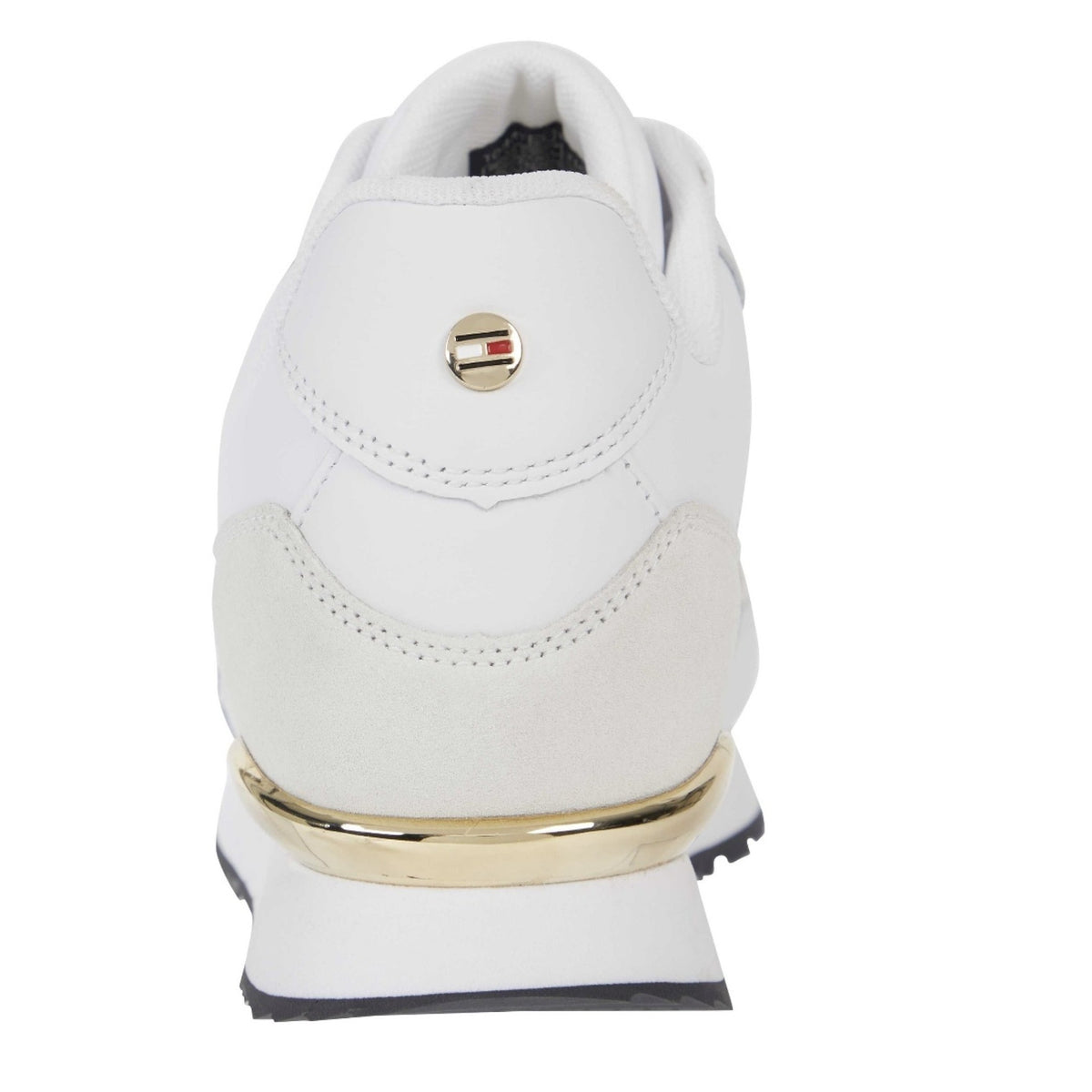 Metallic monogram emboss sneaker