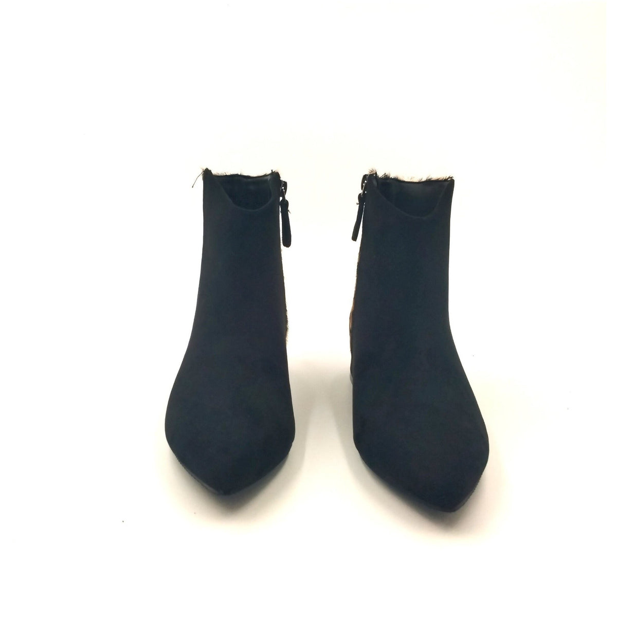 Stivaletto in camoscio c/animalier