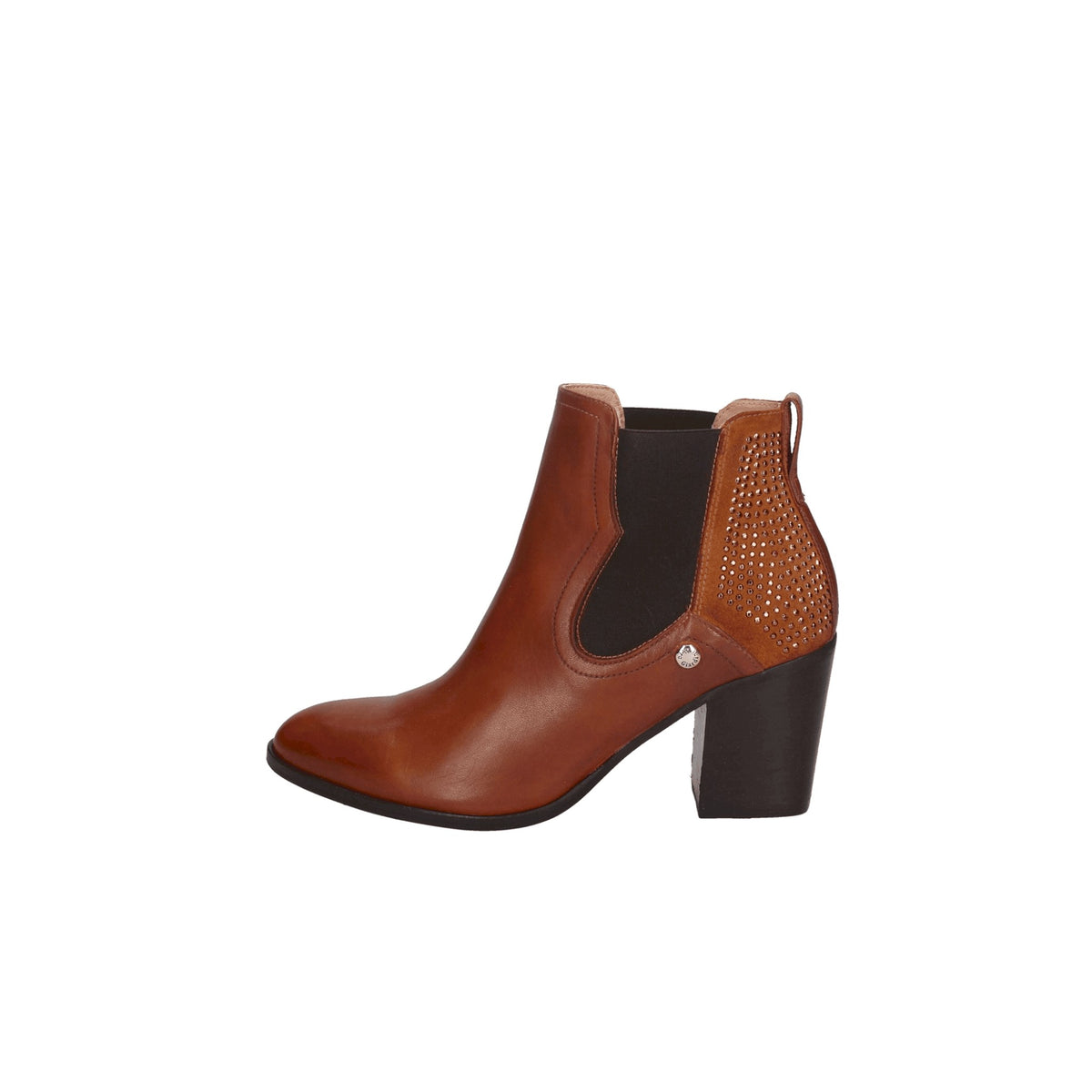 Stivaletti stile texano in pelle