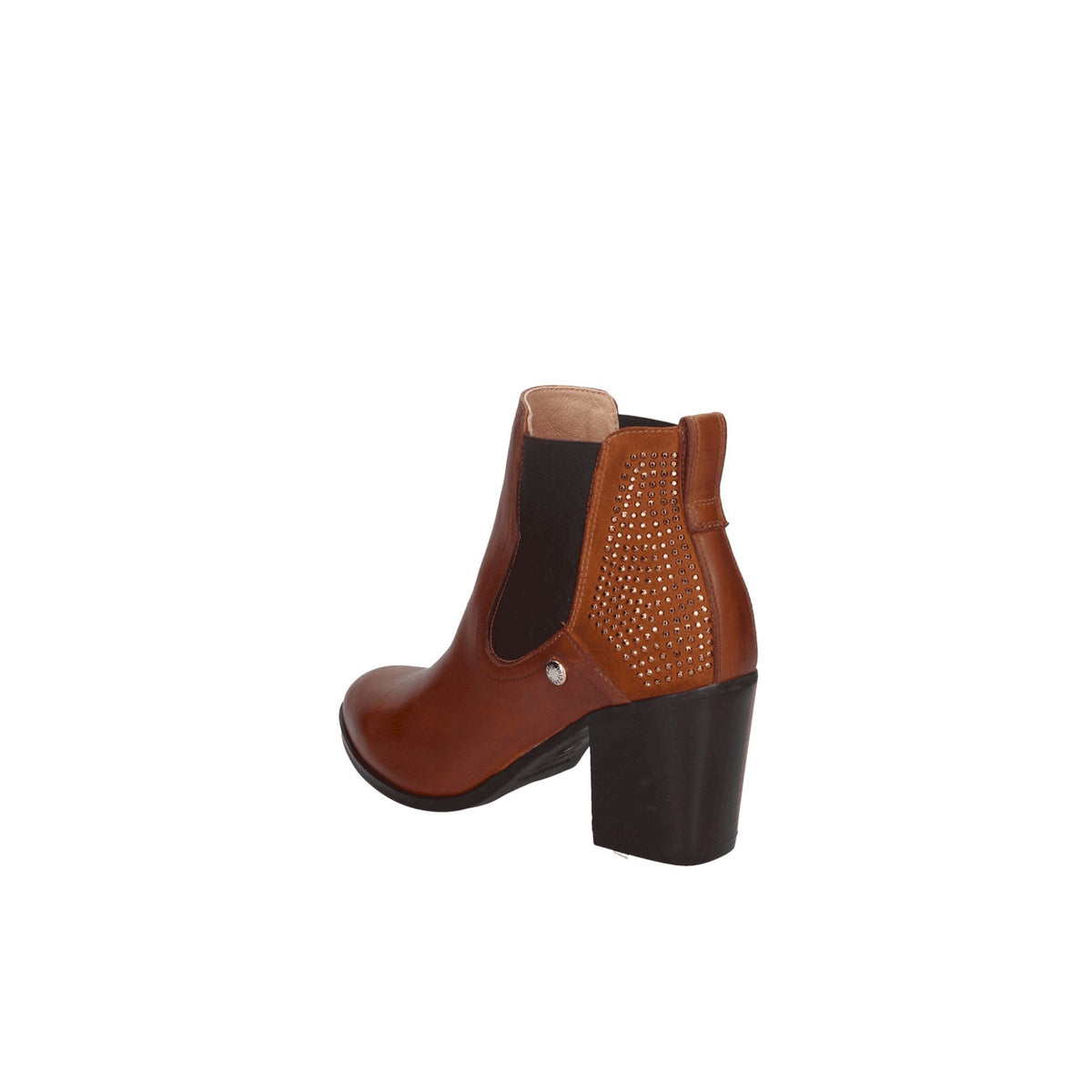 Stivaletti stile texano in pelle