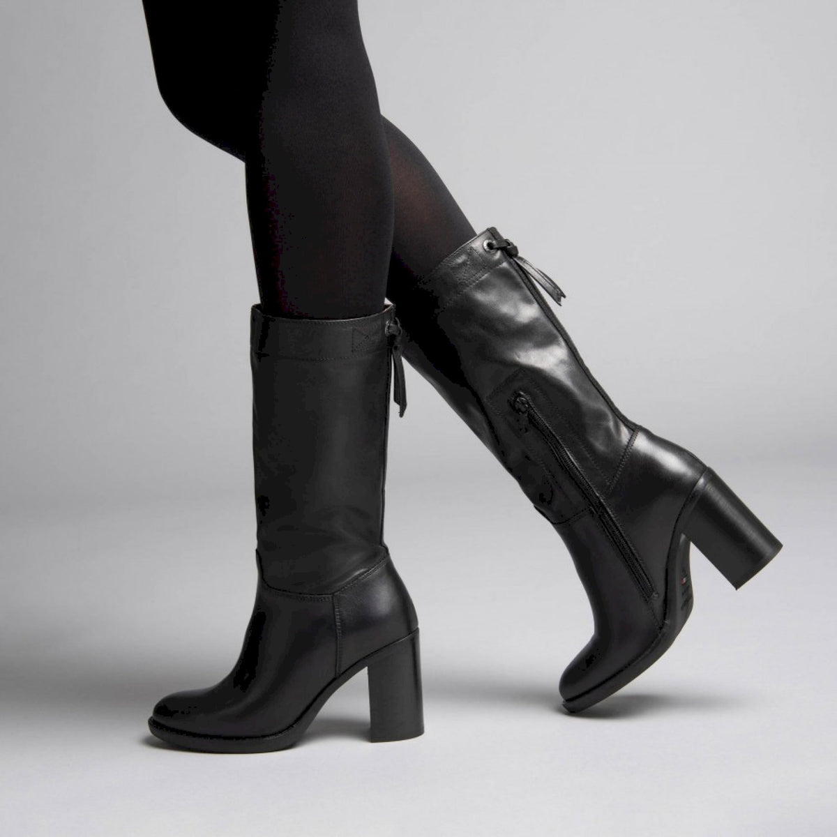 Stivale donna in pelle