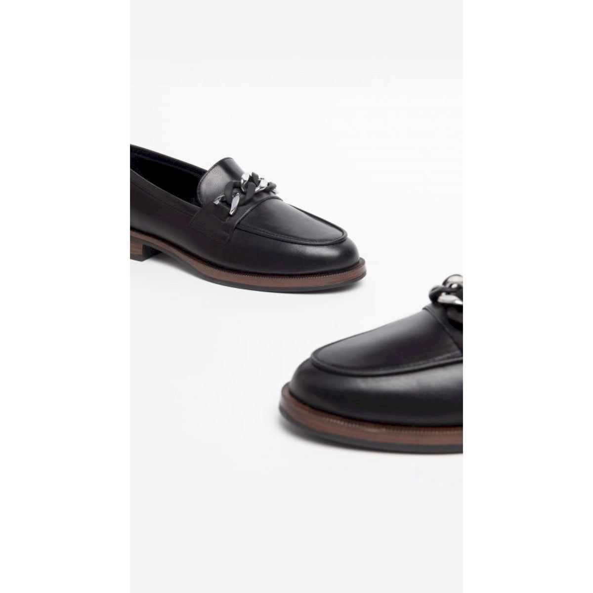 Mocassini donna in pelle