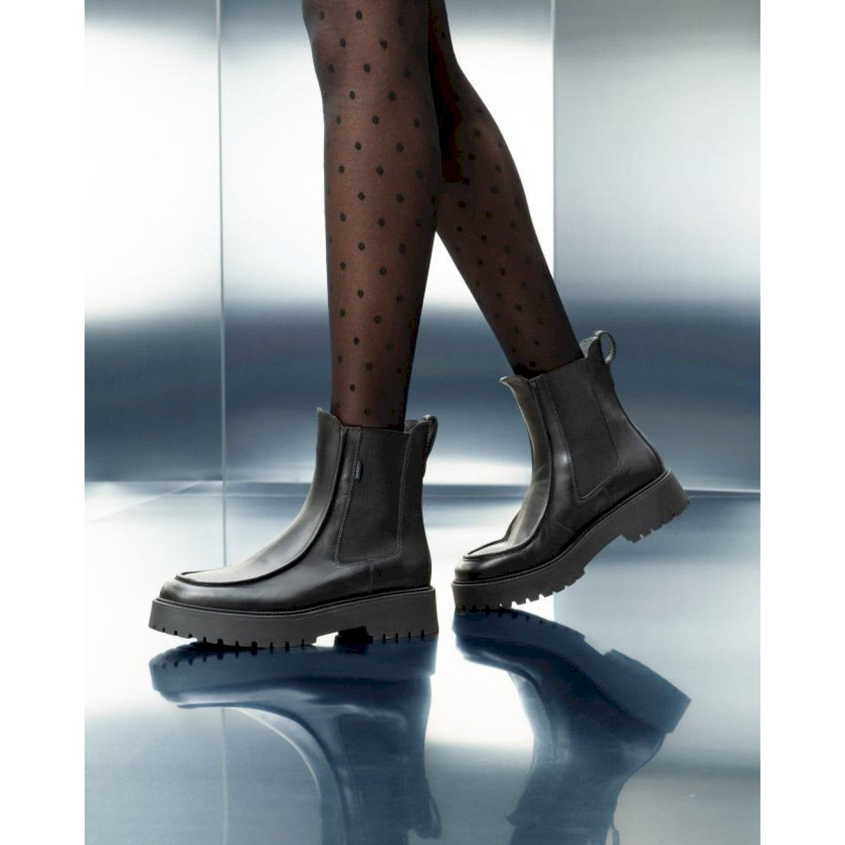 Stivaletti chelsea donna in pelle