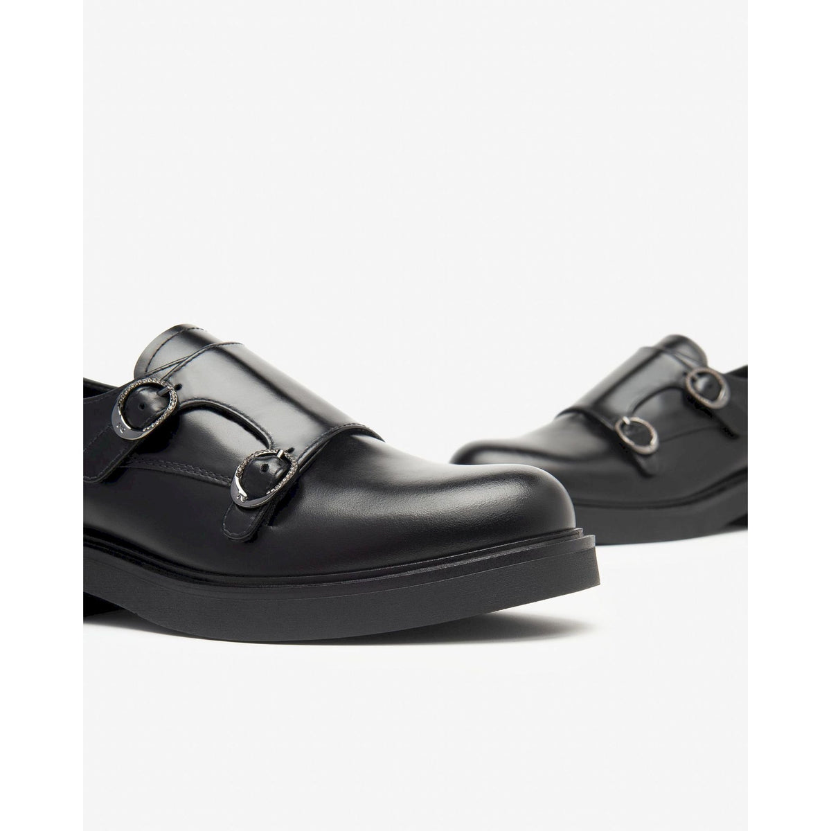 Derby donna in pelle