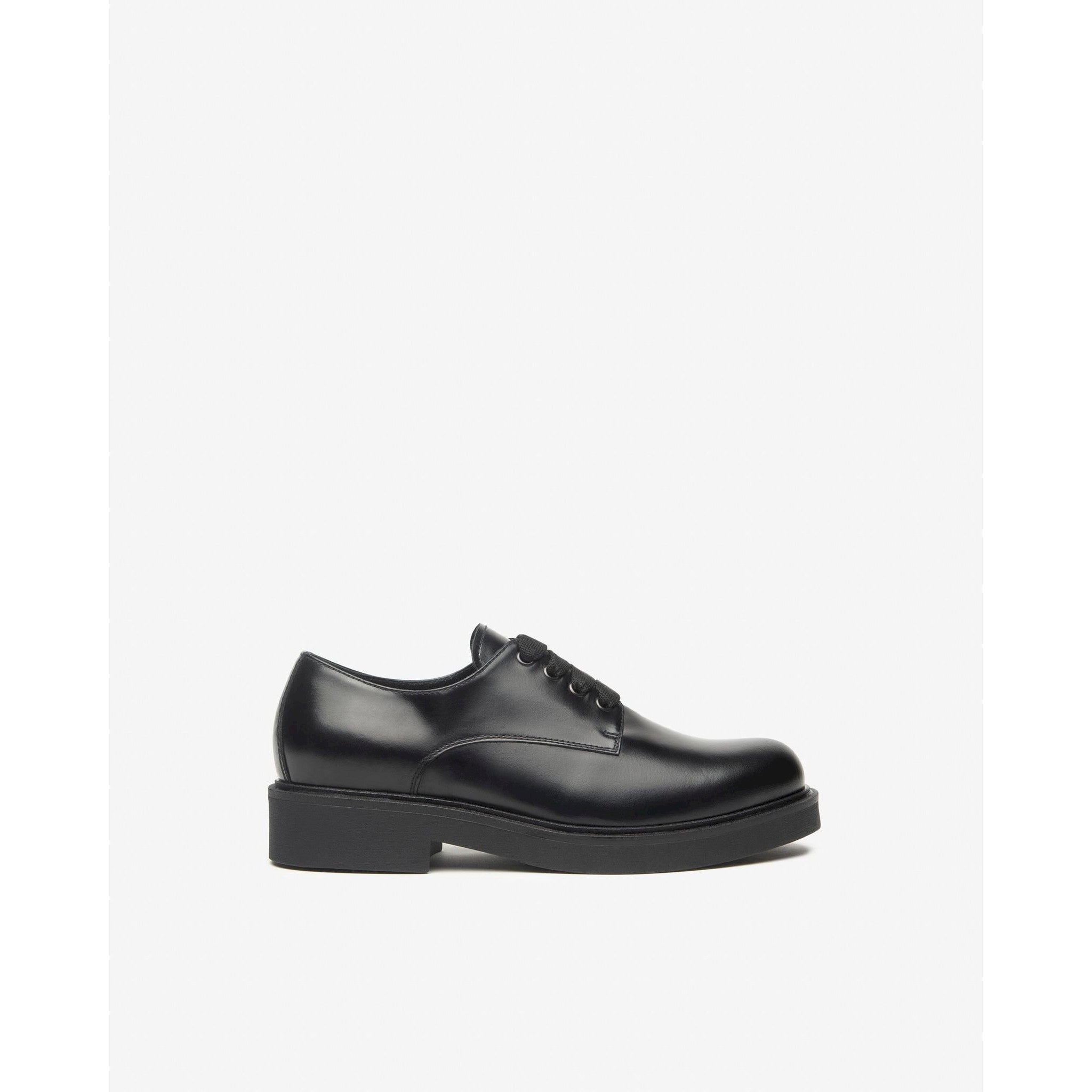Stringate donna in pelle