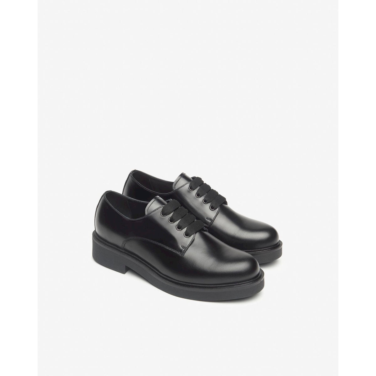 Stringate donna in pelle