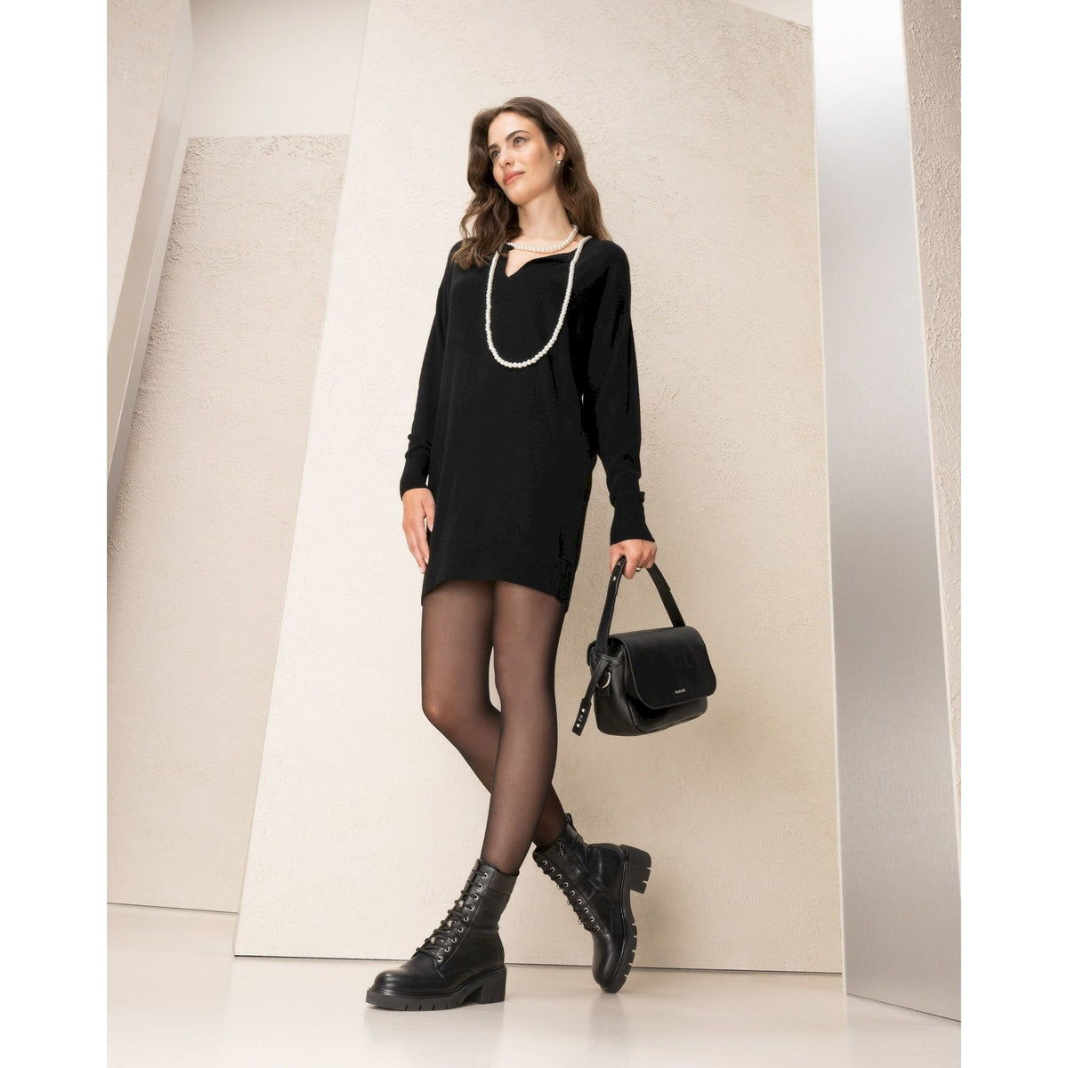 Anfibi donna in pelle
