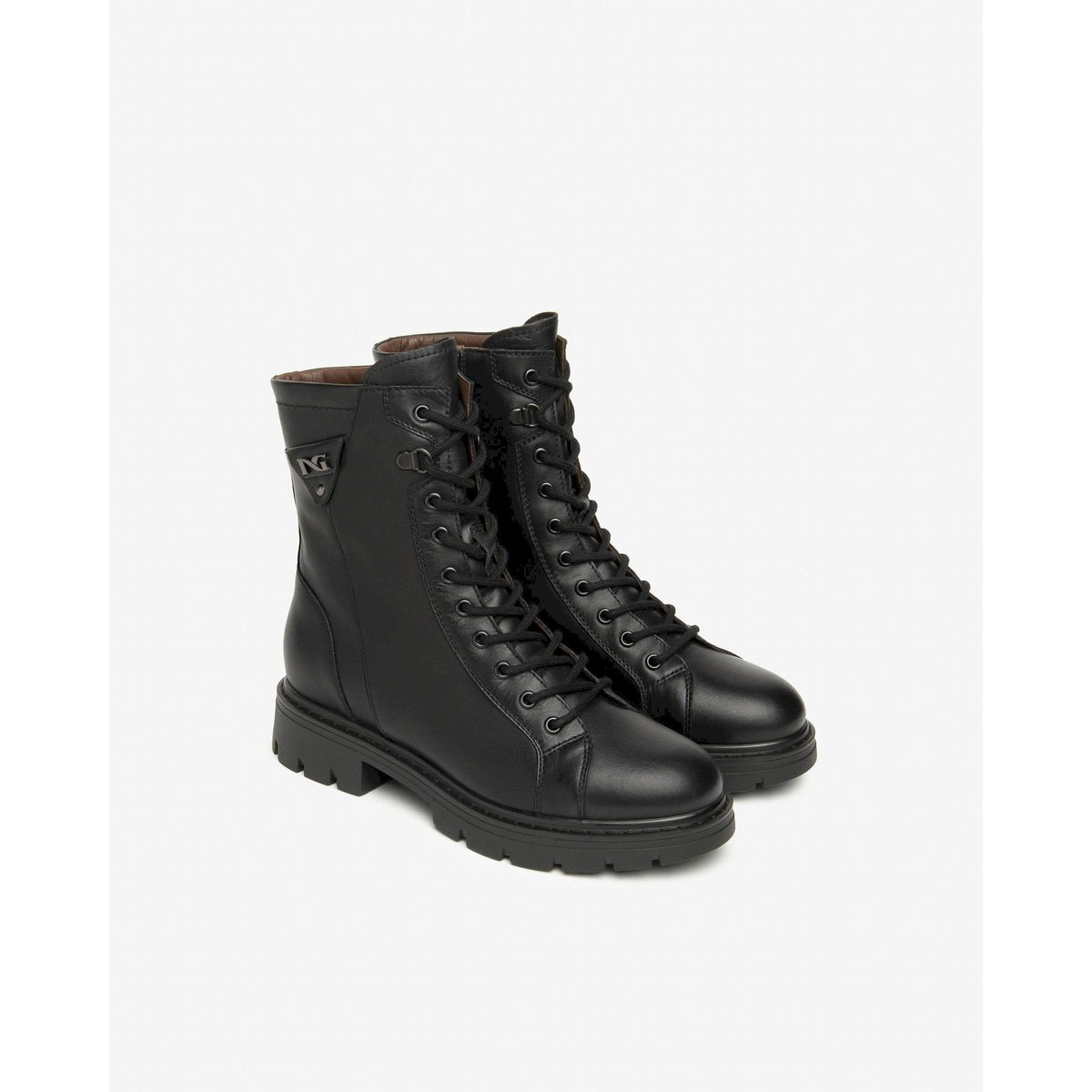 Anfibi donna in pelle