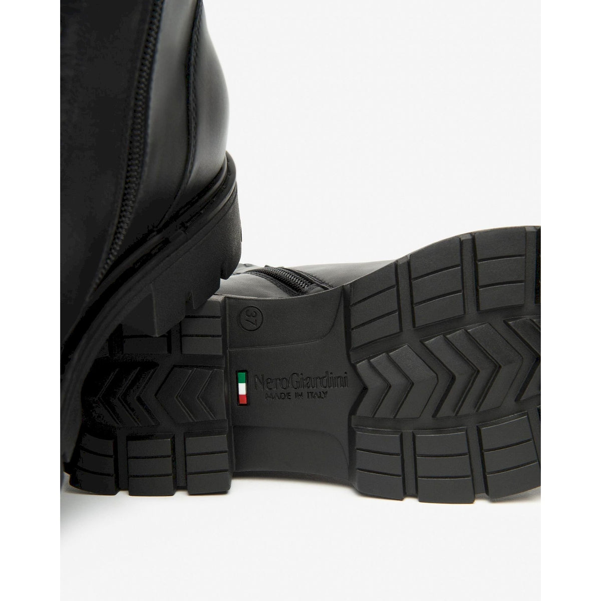 Anfibi donna in pelle