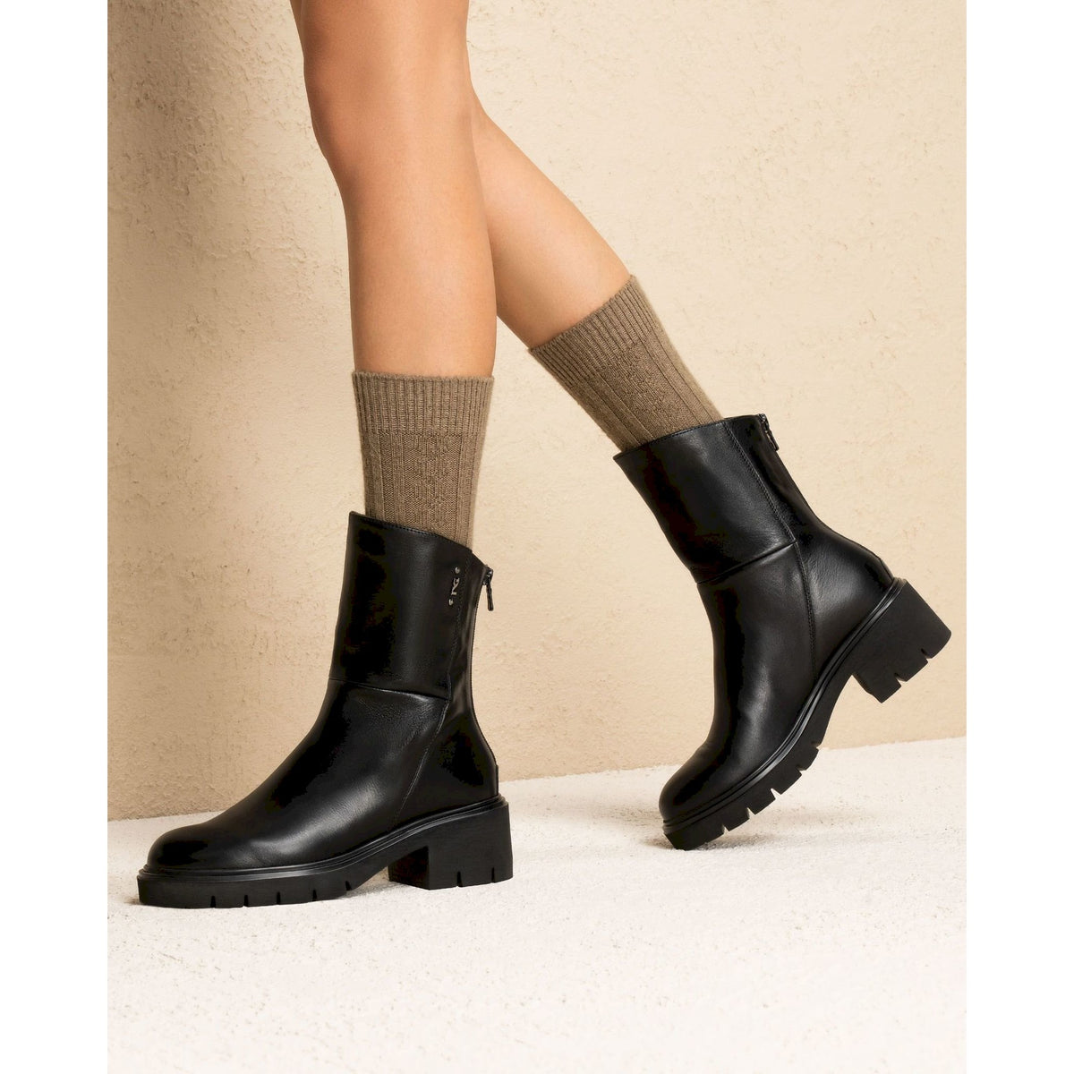 Stivaletti donna in pelle