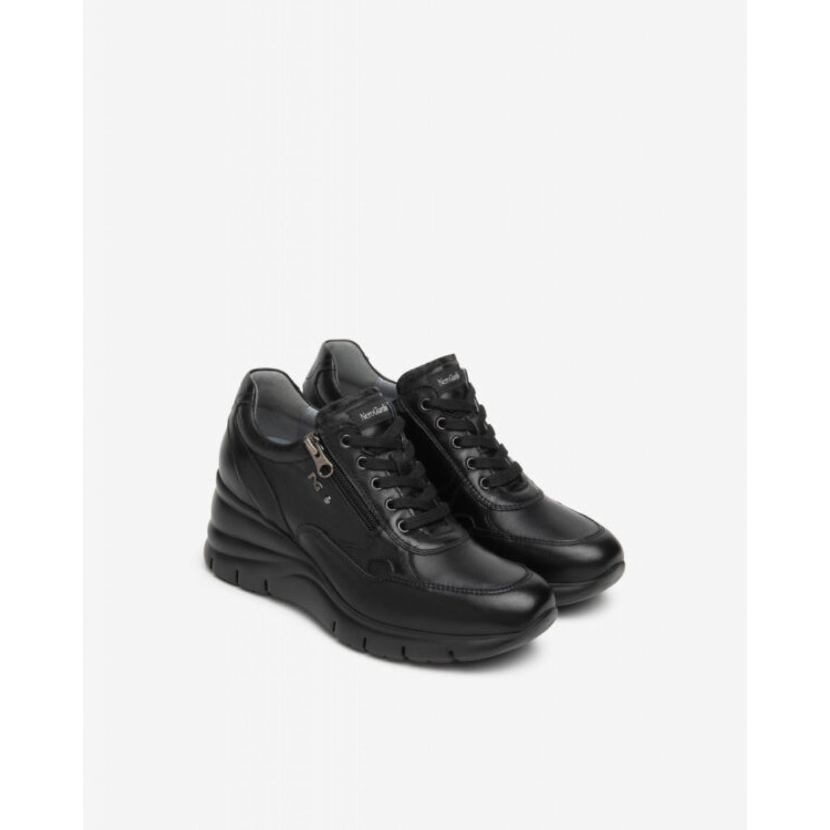 Nappa pandora nero t.brill antracite eva agosta 8769/005