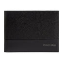 Calvin klein portafoglio rfid con portamonete in pelle