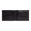 Calvin klein portafoglio rfid con portamonete in pelle