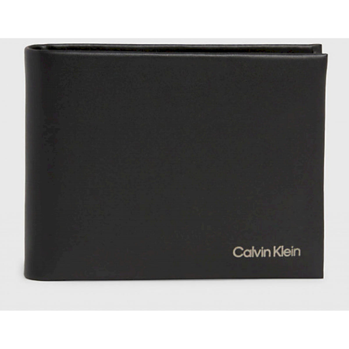 Calvin klein portafoglio rfid con portamonete in pelle