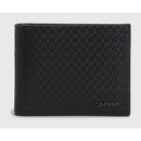 Calvin klein portafoglio porta banconote rfid in pelle con logo