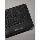 Calvino klein portafoglio rfid con portamonete in pelle