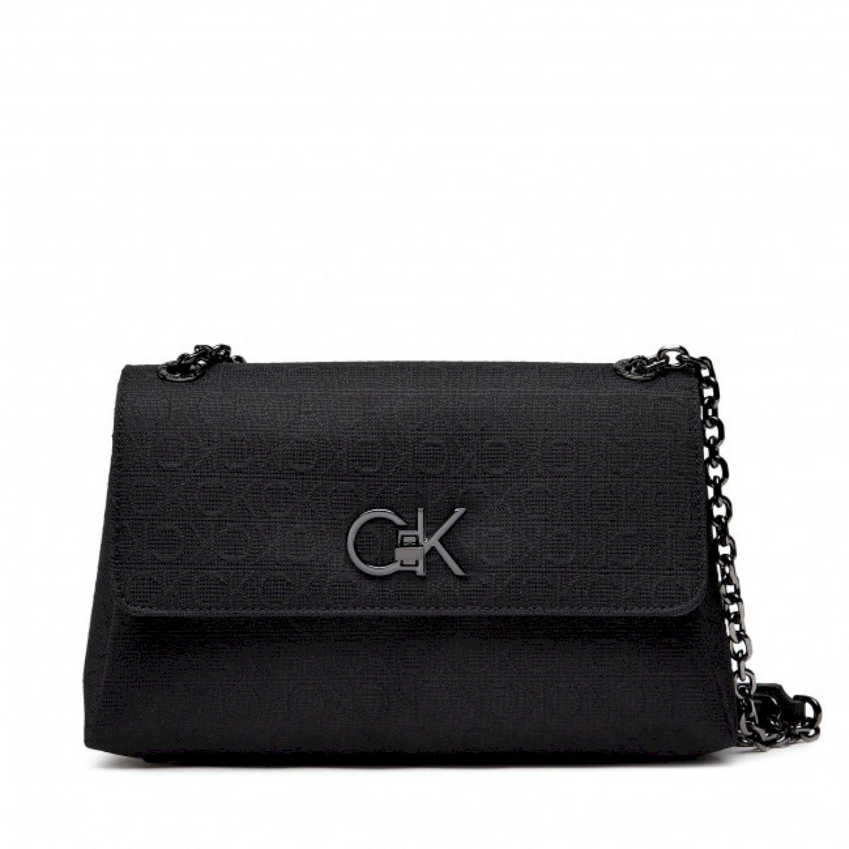 Calvin klein re-lock tracolla crossbody