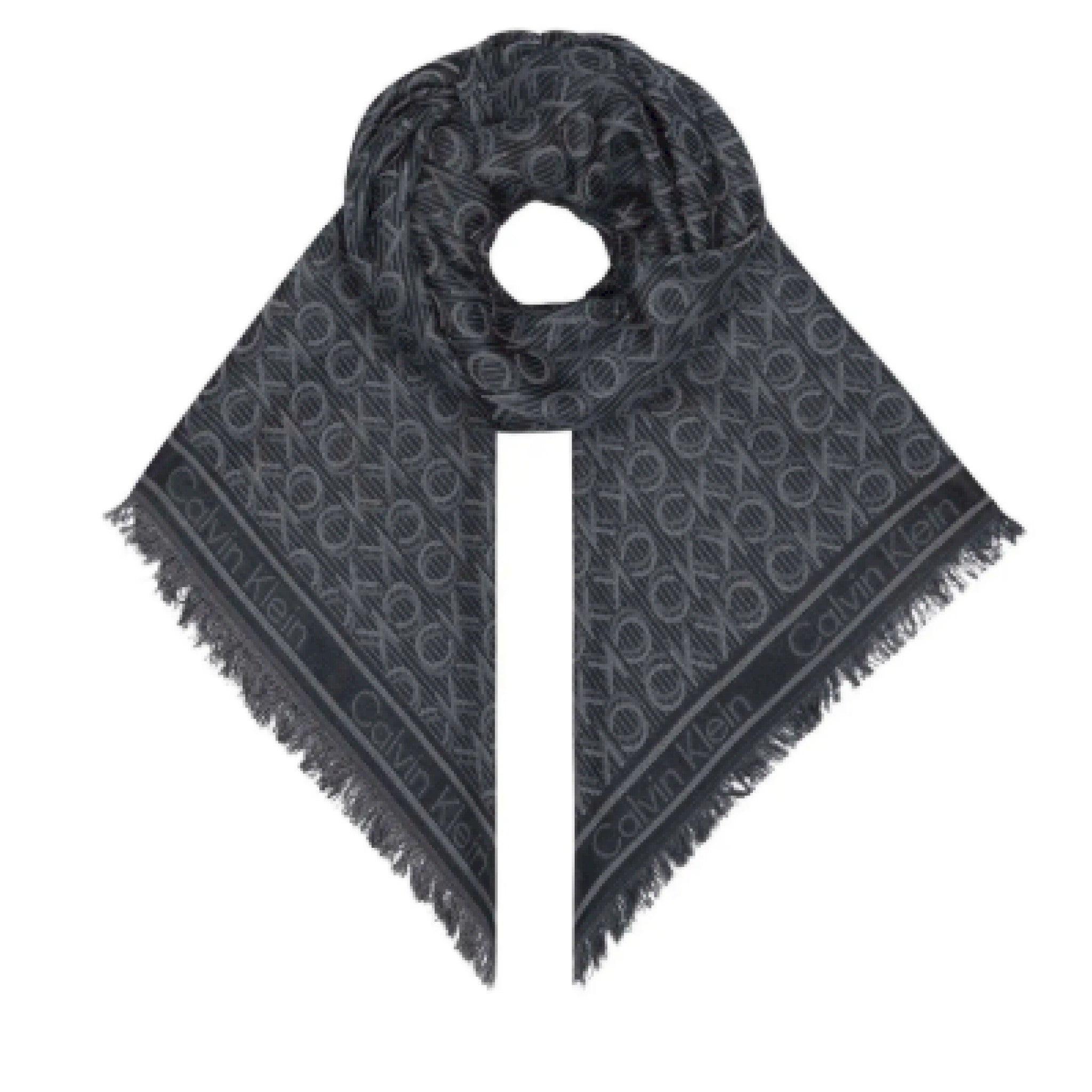 Calvin klein sciarpa jaquard monogram