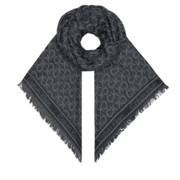 Calvin klein sciarpa jaquard monogram