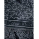 Calvin klein sciarpa jaquard monogram