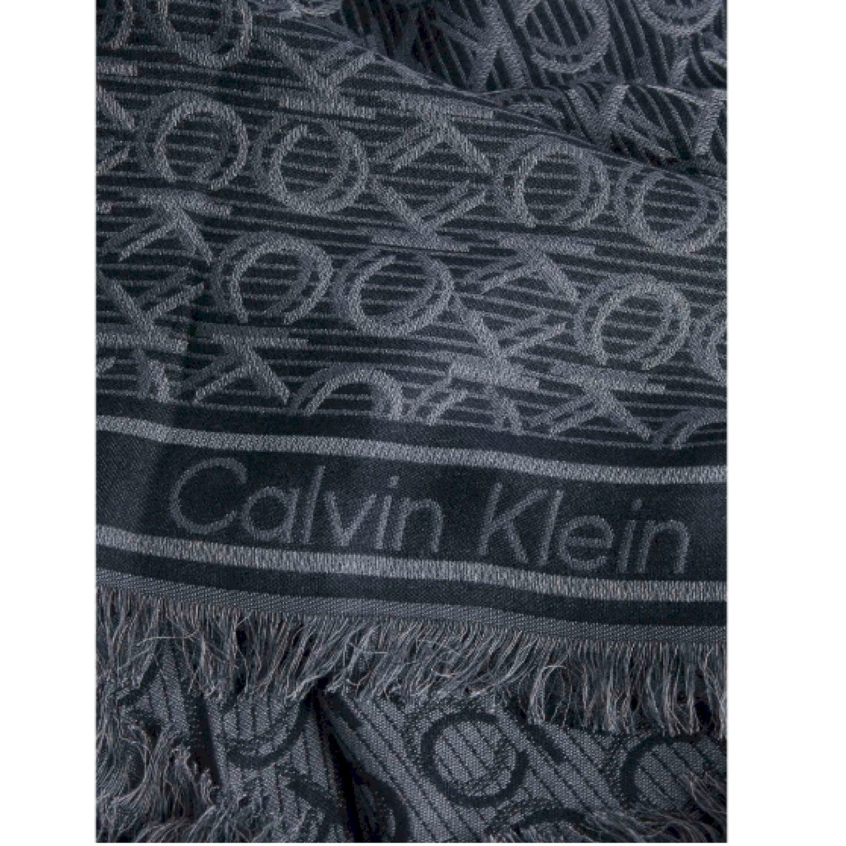 Calvin klein sciarpa jaquard monogram