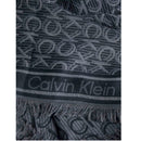Calvin klein sciarpa jaquard monogram