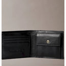 Calvin klein portafoglio con portamonete rfid in pelle