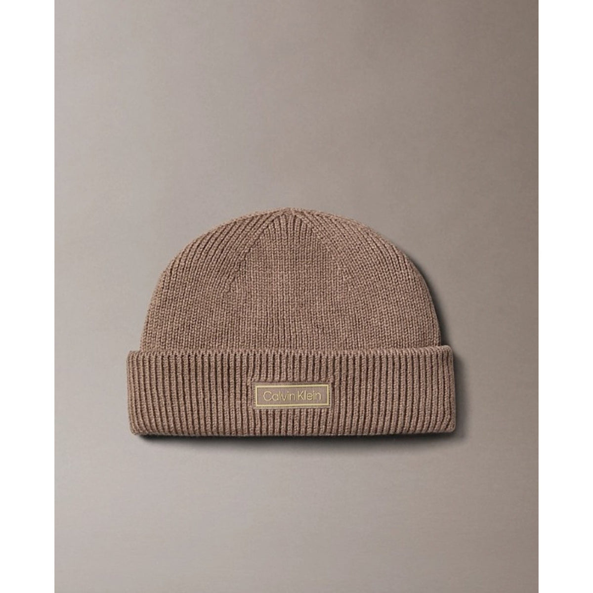 Calvinklein berretto stile pescatore in misto lana e cashmere