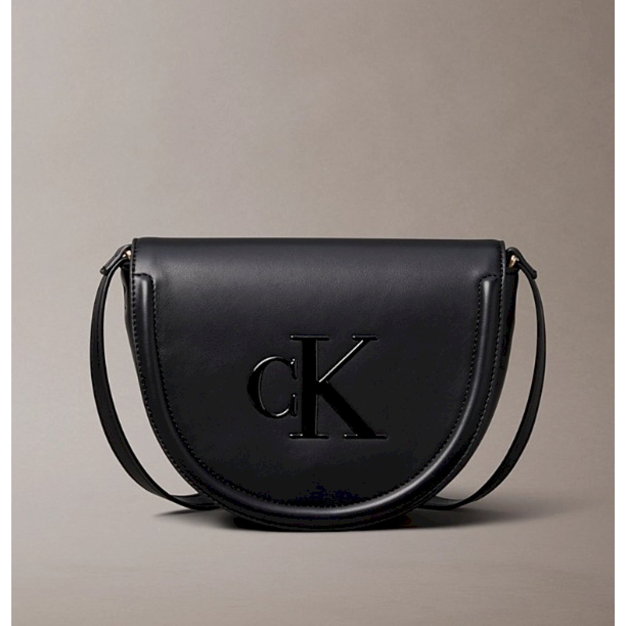 Calvin klein borsa a tracolla con logo monogramma stampato