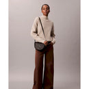 Calvin klein borsa a tracolla con logo monogramma stampato