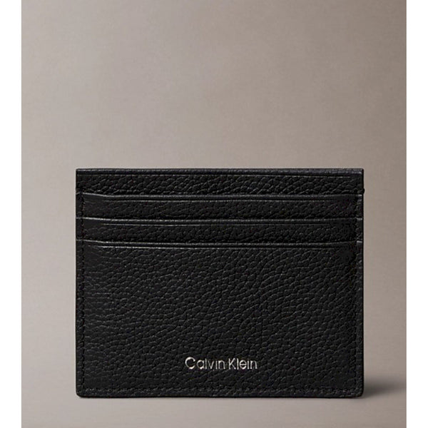 Calvin klein portadocumenti con logo stampato laminato