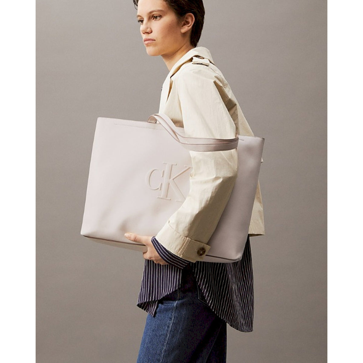 Calvin klein borsa tote slim