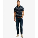 Vintage stripe jersey polo