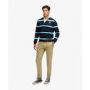 Vintage athletic stripe rugby