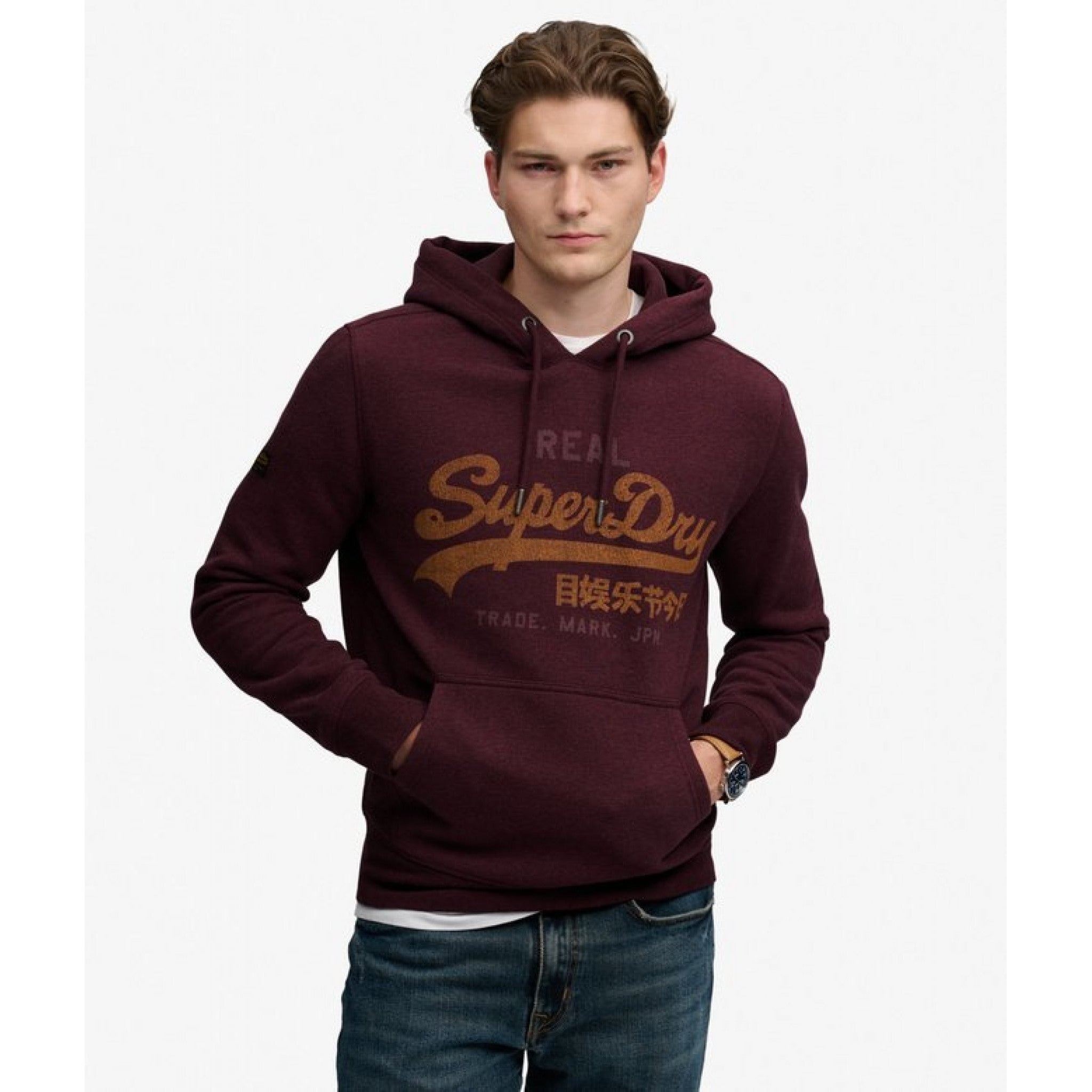 Superdry felpa con cappuccio vintage script € 79,99