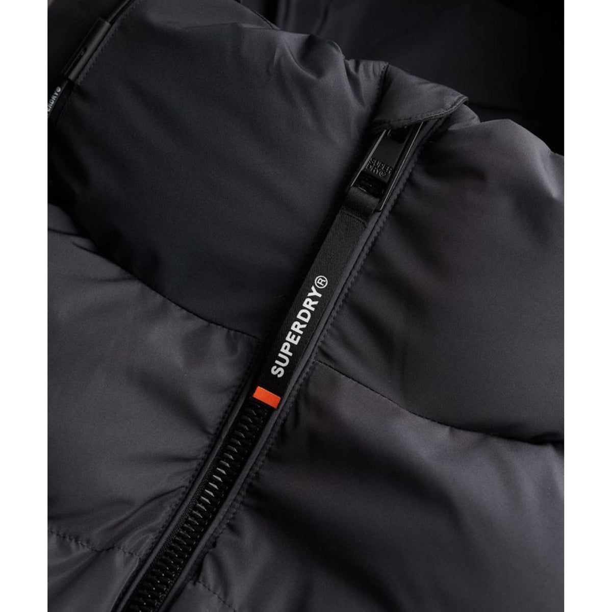 Superdry giacca puffer con cappuccio sportiva