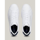 Sneakers sportive essential in pelle con logo