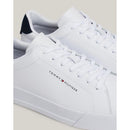 Sneakers sportive essential in pelle con logo