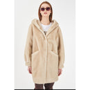 Yes zee pelliccia con cappuccio