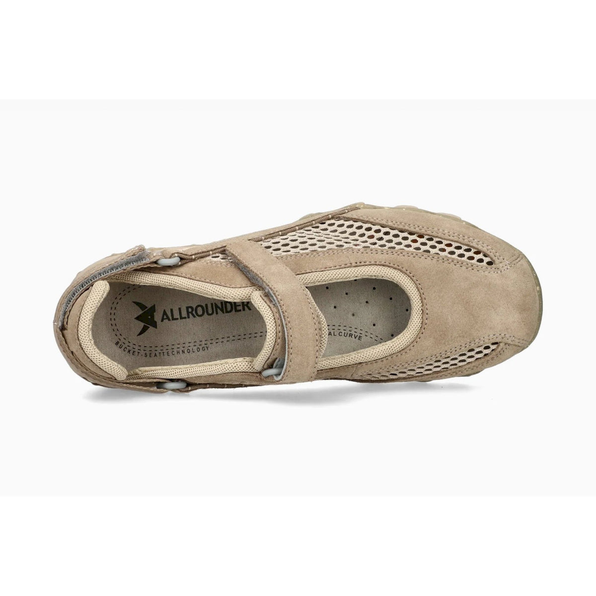 Niro c. suede 44/o.mesh 12 tabacco/lamb