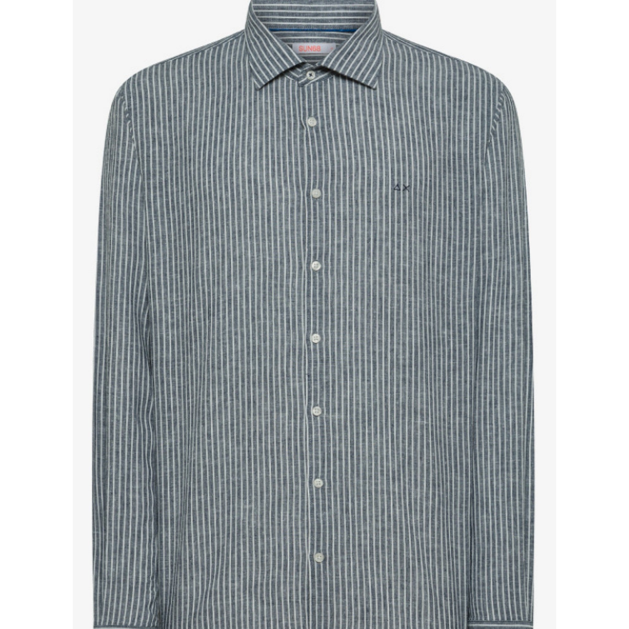 Sun 68 camicia lino righe