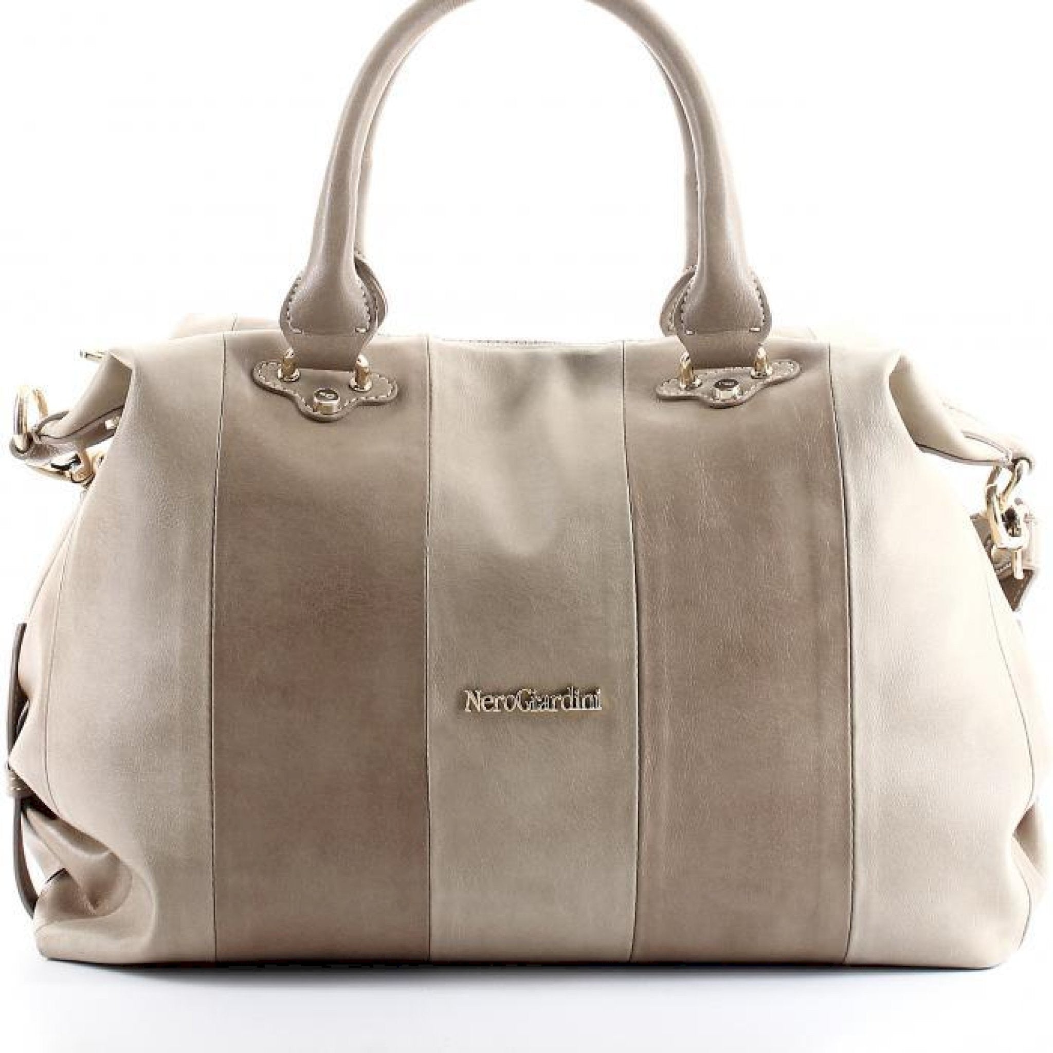 Borsa a mano bicolore