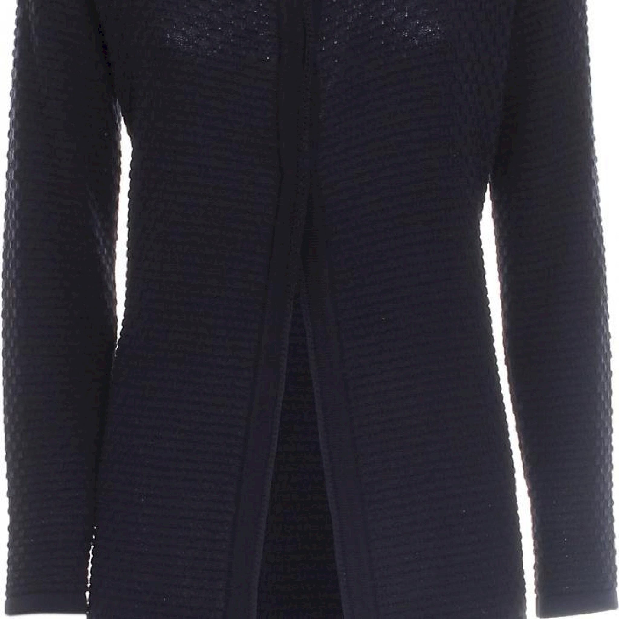 Cardigan lungo due bottoni