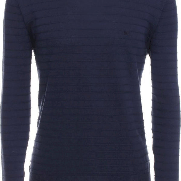 Maglione girocollo operato